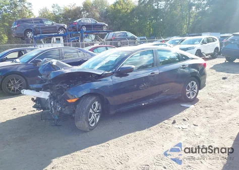 2018 Honda Civic Lx из США, поврежденный, VIN 2HGFC2F58JH567166